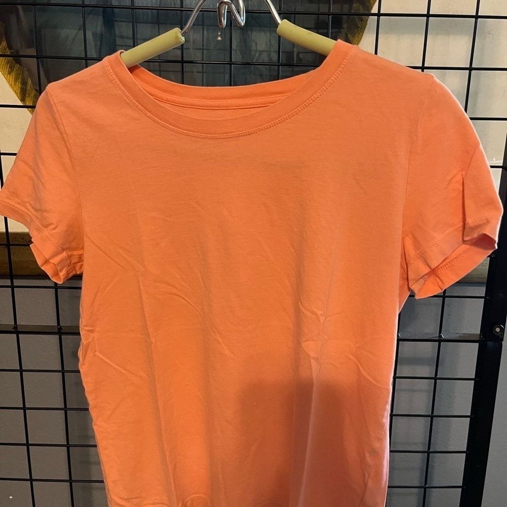 Women's Orange T-Shirt j crew